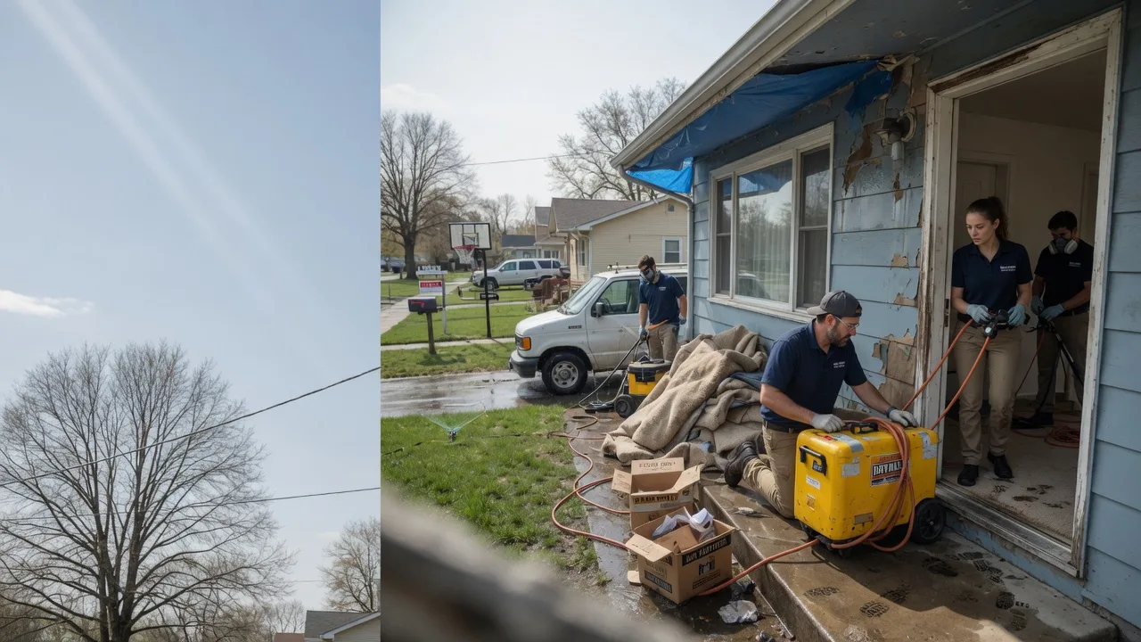 Basement Flood Cleanup in Morristown, IN near me